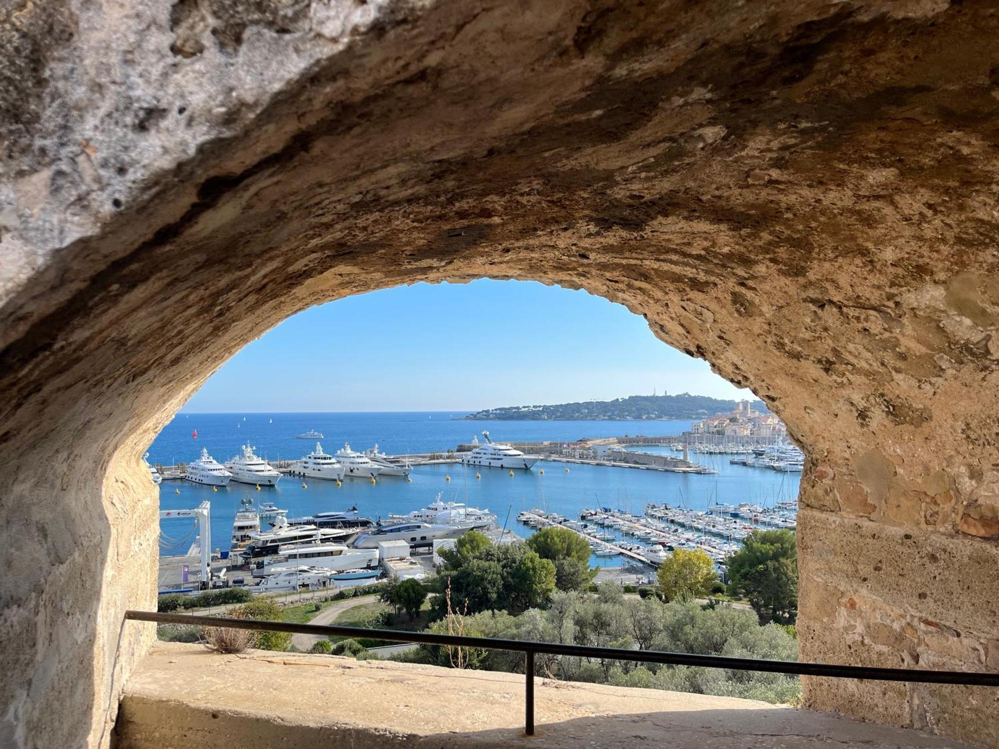 Antibes Carre D'Or Bastion Albert 1Er Vue Mer Esterno foto