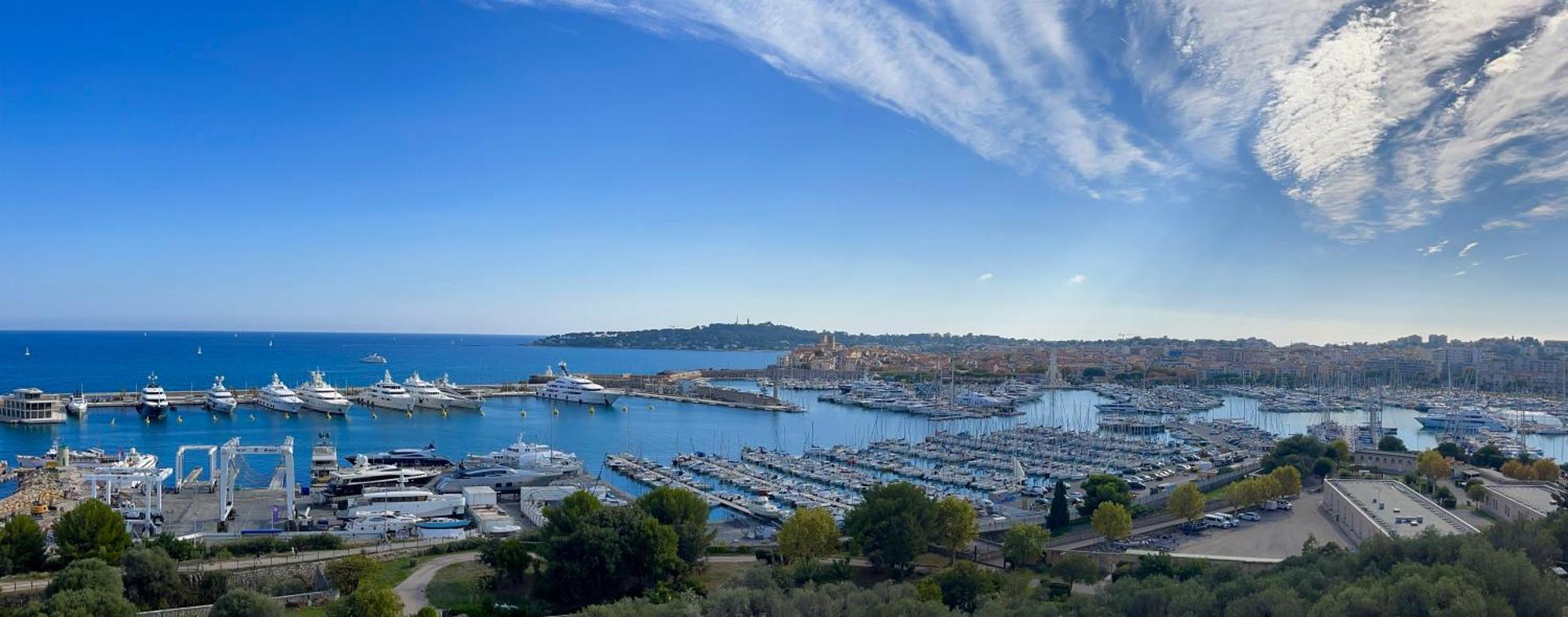 Antibes Carre D'Or Bastion Albert 1Er Vue Mer Esterno foto